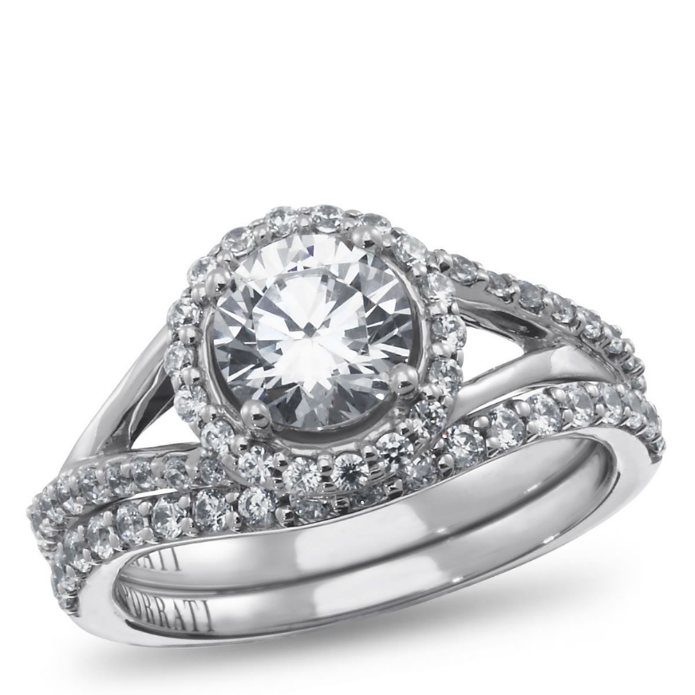 Porrati Engagement and Wedding Ring